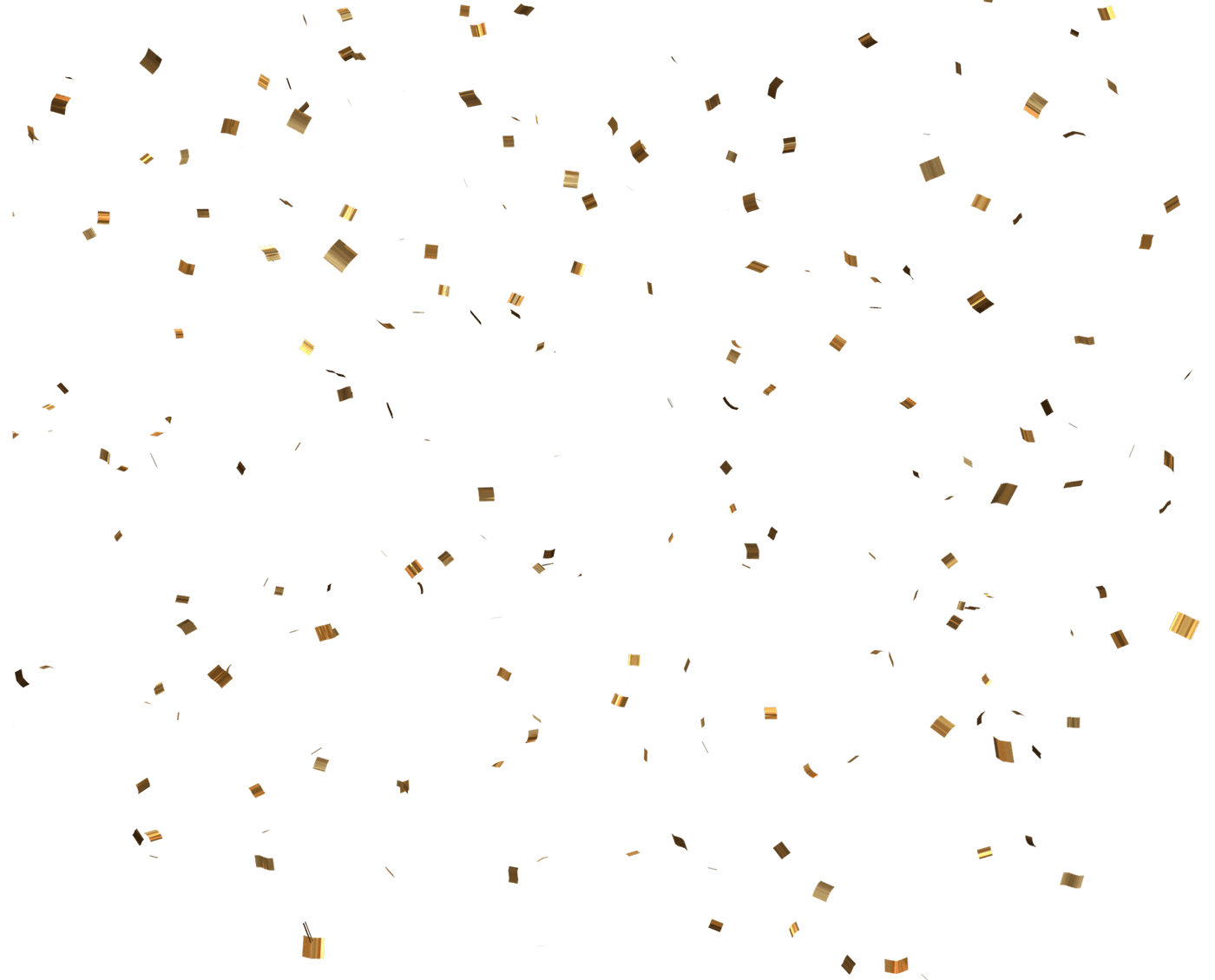 Gold Confetti