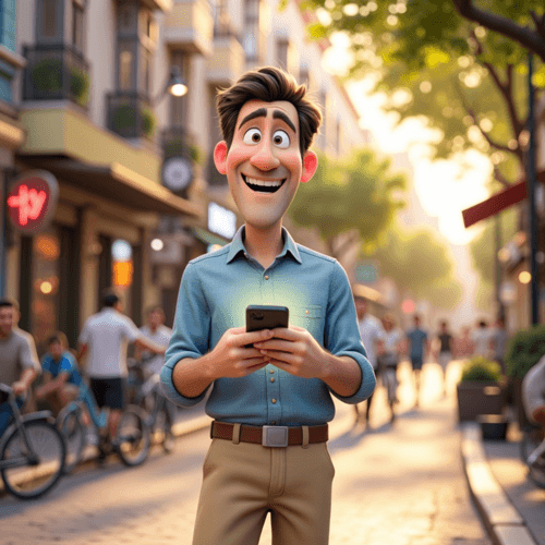 Member checking Bitcoin on a phone